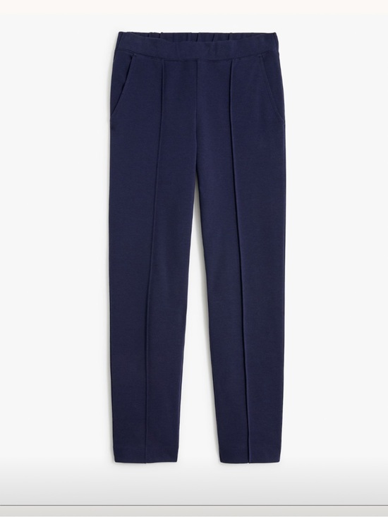 J. Crew Pants - NWT J. Crew Navy Pintuck “Sweatpants”